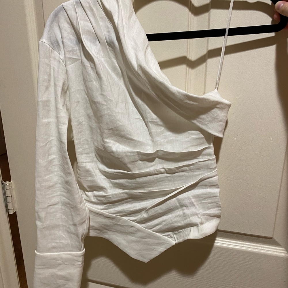Zara one shoulder top